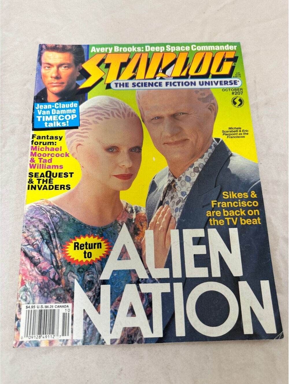 Starlog Science Fiction Magazine Issue 207 October 1994 Alien Nation Cover